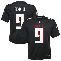 Michael Penix Jr. Atlanta Falcons Youth Team Game Jersey - Black Jerseys