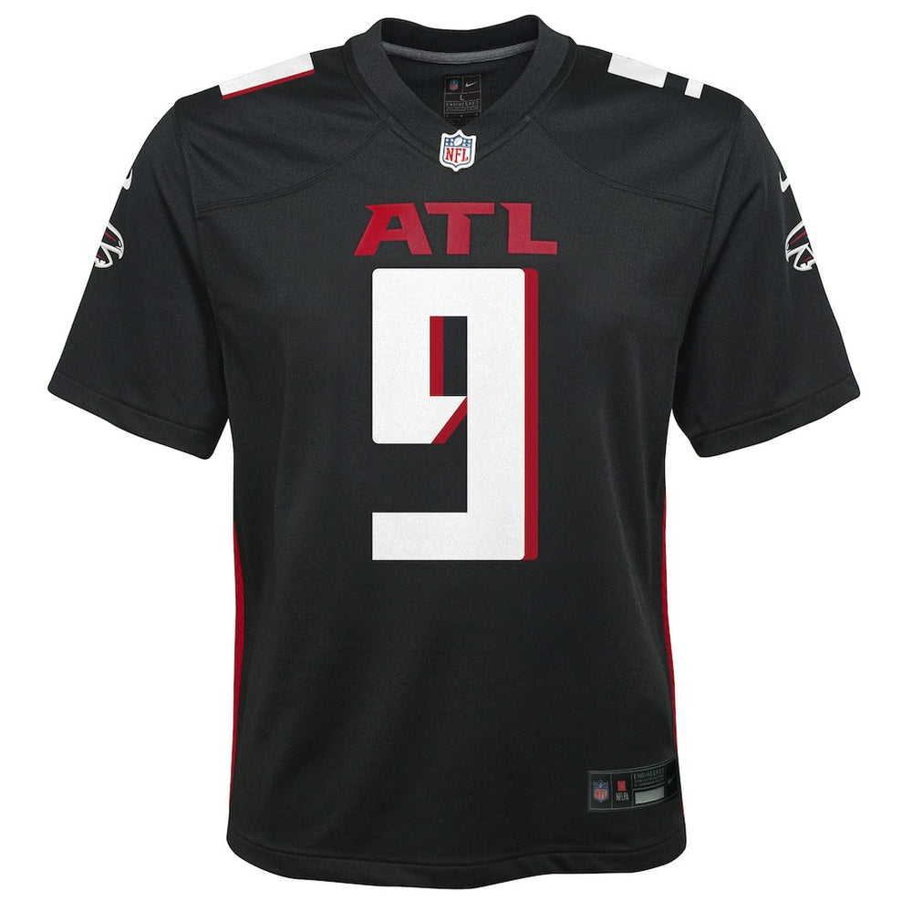 Michael Penix Jr. Atlanta Falcons Youth Team Game Jersey - Black Jerseys