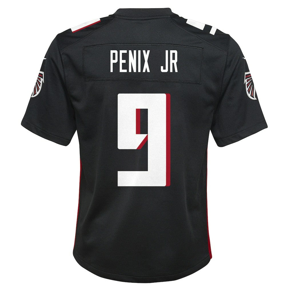 Michael Penix Jr. Atlanta Falcons Youth Team Game Jersey - Black Jerseys