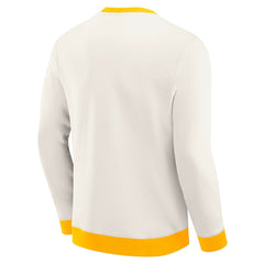 Nashville Predators Darius Rucker Collection by Fanatics Colorblock Pullover Sweatshirt - Cream | US 202831247