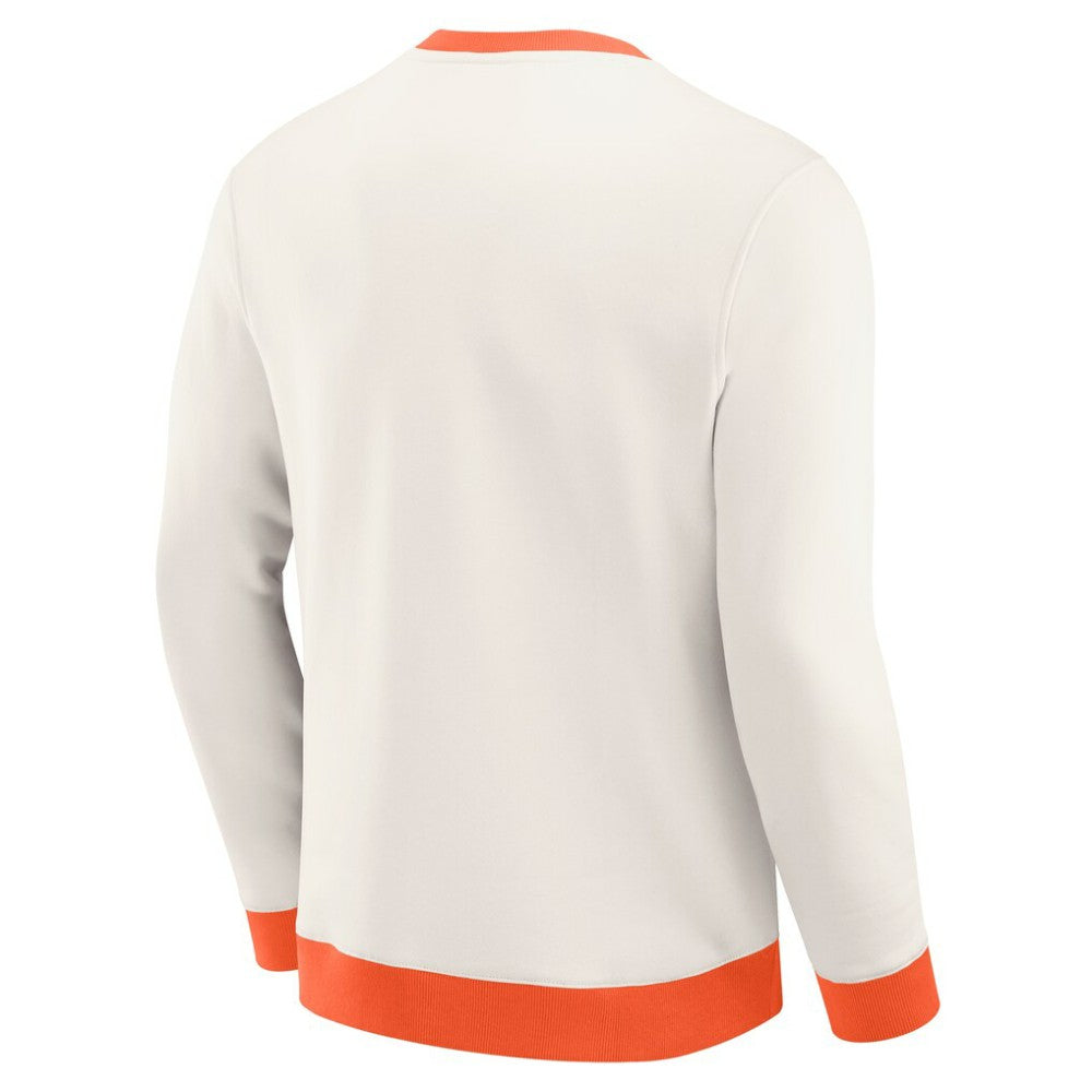 Philadelphia Flyers Darius Rucker Collection by Fanatics Colorblock Pullover Sweatshirt - Cream | US 202831250