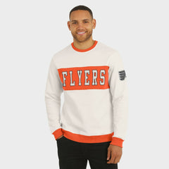 Philadelphia Flyers Darius Rucker Collection by Fanatics Colorblock Pullover Sweatshirt - Cream | US 202831250