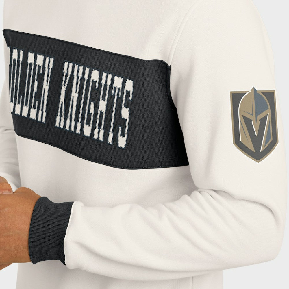 Vegas Golden Knights Darius Rucker Collection by Fanatics Colorblock Pullover Sweatshirt - Cream | US 202831253