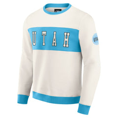 Utah Hockey Club Darius Rucker Collection by Fanatics Colorblock Pullover Sweatshirt - Cream | US 202831255