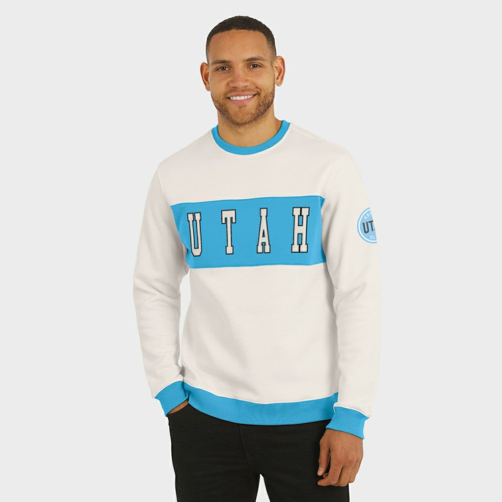 Utah Hockey Club Darius Rucker Collection by Fanatics Colorblock Pullover Sweatshirt - Cream | US 202831255