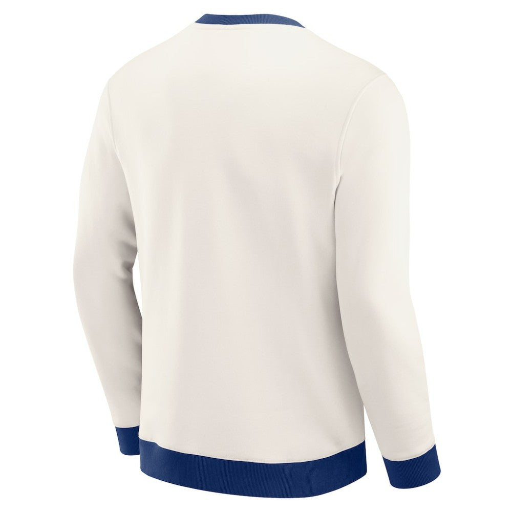 Toronto Maple Leafs Darius Rucker Collection by Fanatics Colorblock Pullover Sweatshirt - Cream | US 202831256