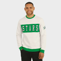 Dallas Stars Darius Rucker Collection by Fanatics Colorblock Pullover Sweatshirt - Cream | US 202831260