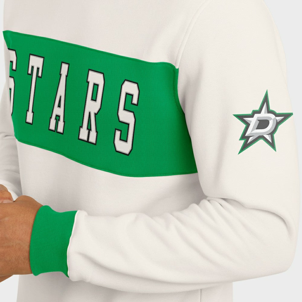 Dallas Stars Darius Rucker Collection by Fanatics Colorblock Pullover Sweatshirt - Cream | US 202831260