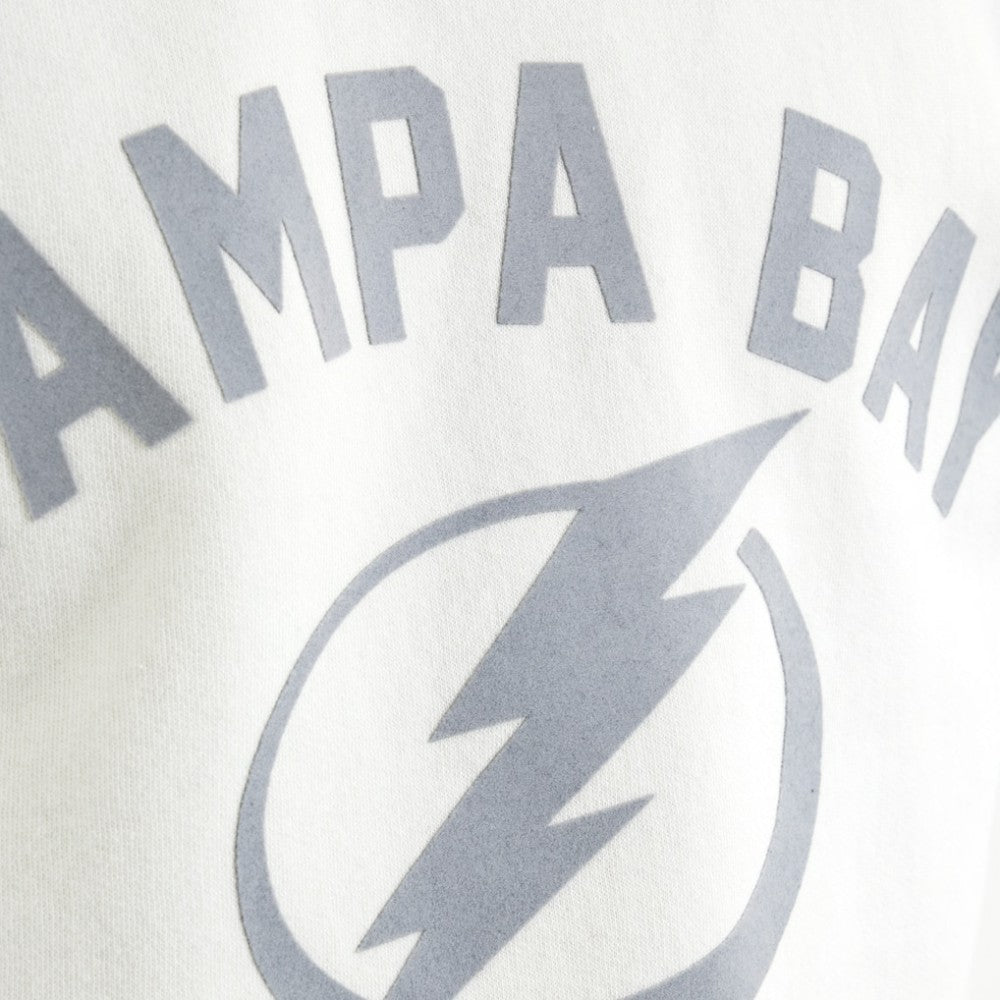 Tampa Bay Lightning Todd Snyder by Fanatics Relaxed Canadian Fleece Crew - Heather Gray | US 202846093