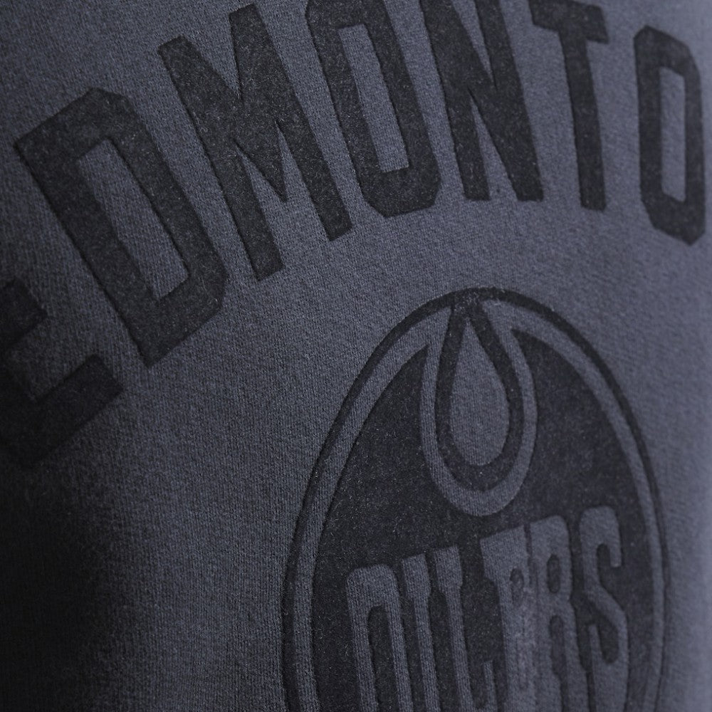 Edmonton Oilers Todd Snyder by Fanatics Relaxed Canadian Fleece Crew - Black | US 202846095