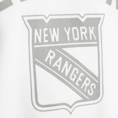 New York Rangers Todd Snyder by Fanatics Relaxed Canadian Fleece Crew - White | US 202846099
