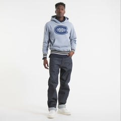Montreal Canadiens Todd Snyder by Fanatics Relaxed Canadian Fleece Hoodie - Gray | US 202846104