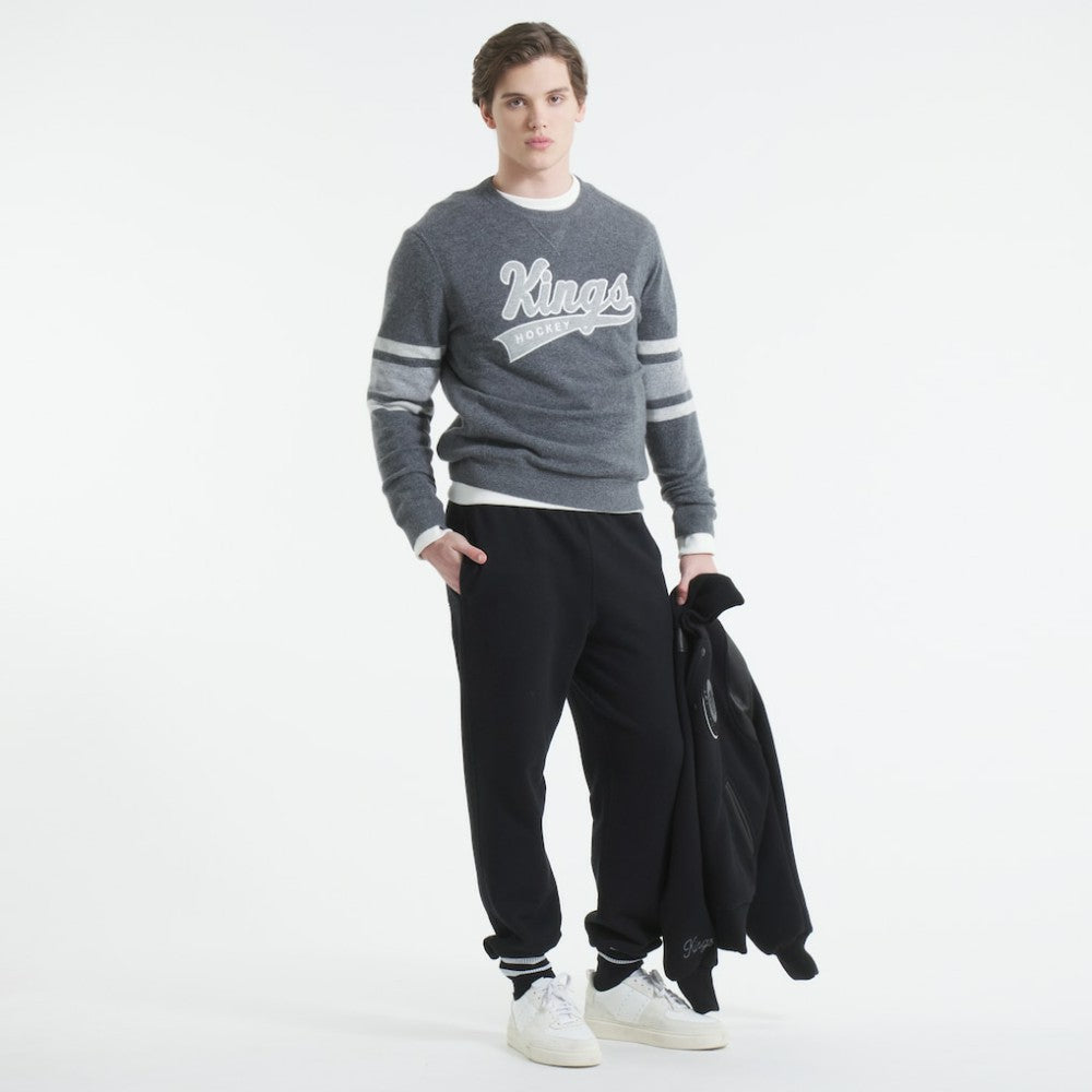 Los Angeles Kings Todd Snyder by Fanatics Cashmere Crew Sweater - Heather Gray | US 202846114