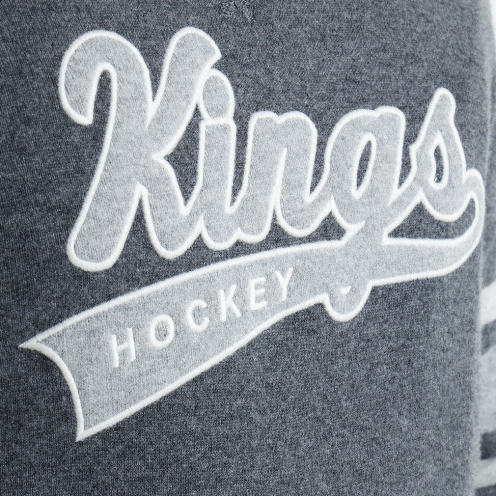 Los Angeles Kings Todd Snyder by Fanatics Cashmere Crew Sweater - Heather Gray | US 202846114