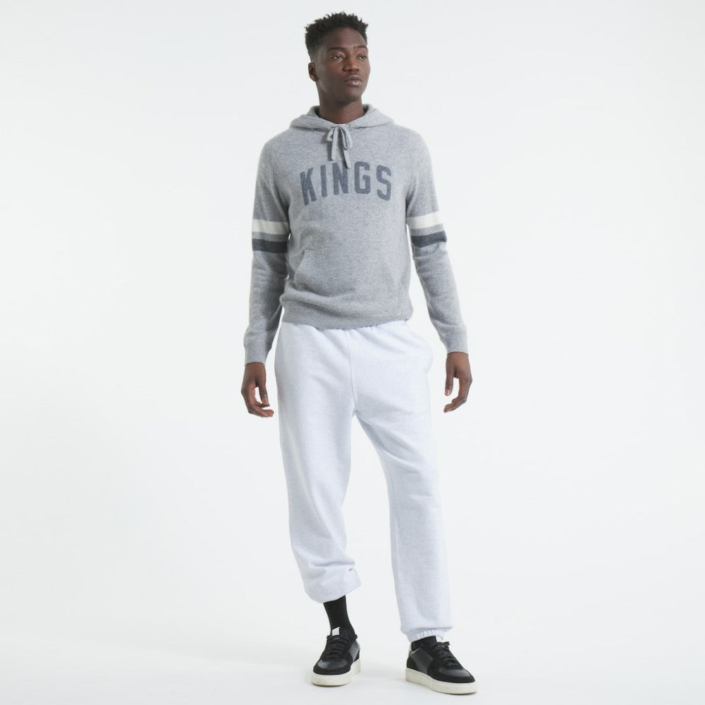 Los Angeles Kings Todd Snyder by Fanatics Cashmere Hooded Sweater - Athletic Heather Gray | US 202846116