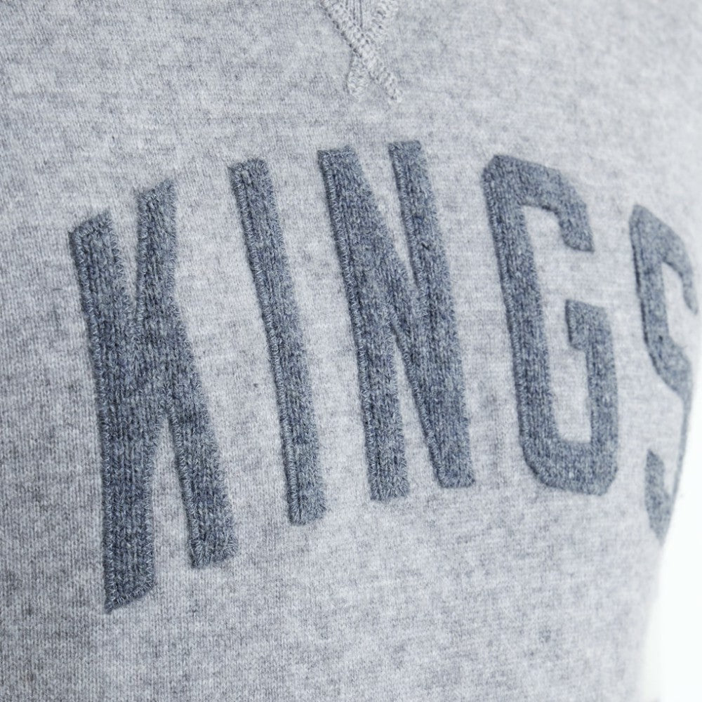 Los Angeles Kings Todd Snyder by Fanatics Cashmere Hooded Sweater - Athletic Heather Gray | US 202846116