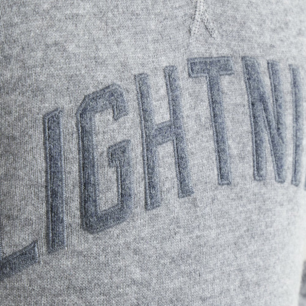 Tampa Bay Lightning Todd Snyder by Fanatics Cashmere Hooded Sweater - Athletic Heather Gray | US 202846117