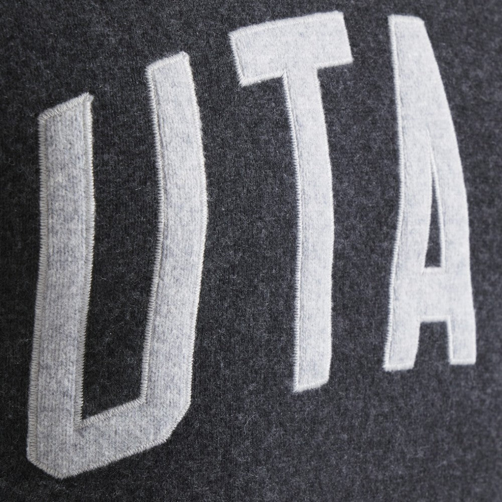 Utah Mammoth Todd Snyder by Fanatics Cashmere Hooded Sweater - Heather Black | US 202846119