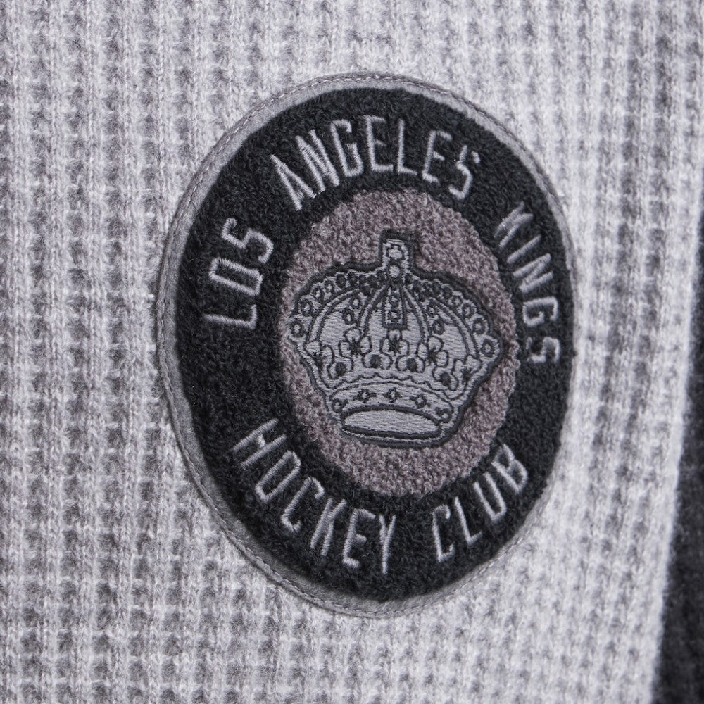 Los Angeles Kings Todd Snyder by Fanatics Cashmere Rugby Sweater - Athletic Heather Gray | US 202846125