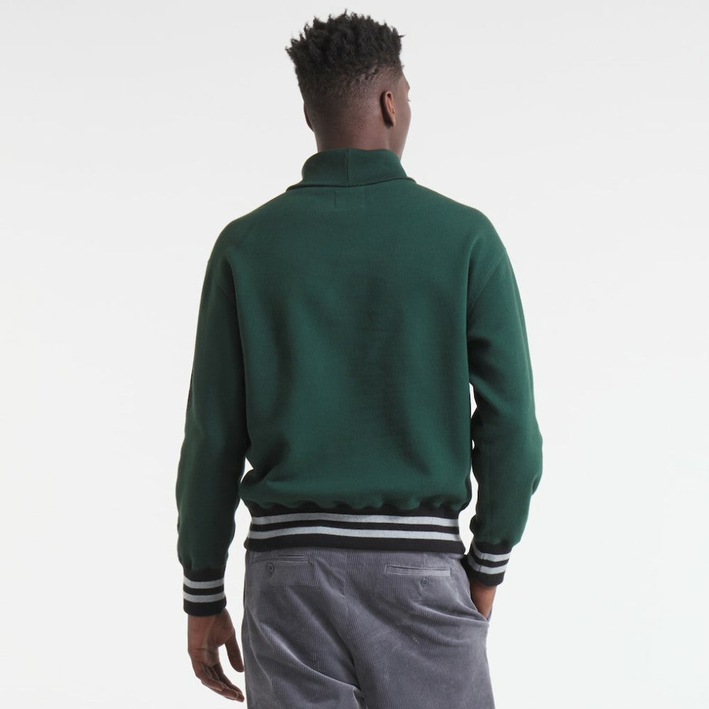 Vancouver Canucks Todd Snyder by Fanatics Relaxed Canadian Fleece Turtleneck - Dark Green | US 202846136