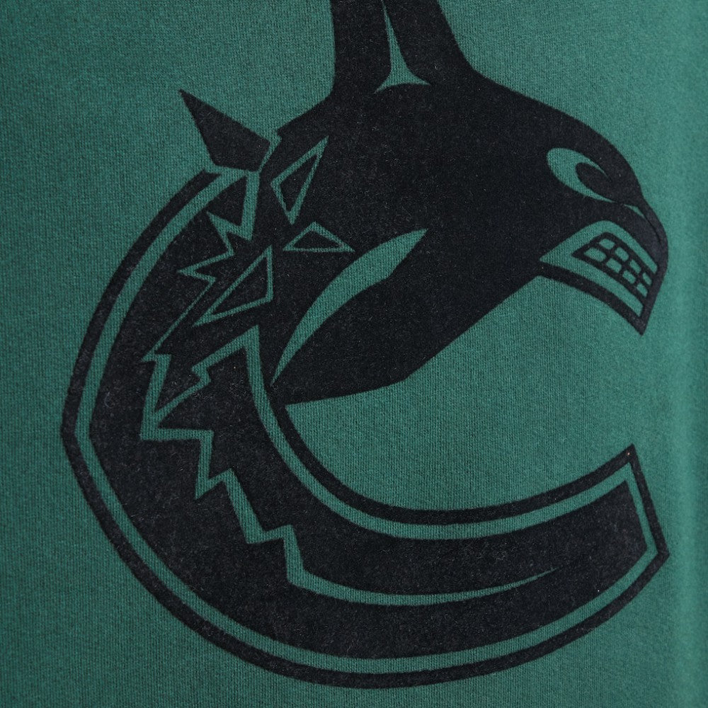 Vancouver Canucks Todd Snyder by Fanatics Relaxed Canadian Fleece Turtleneck - Dark Green | US 202846136