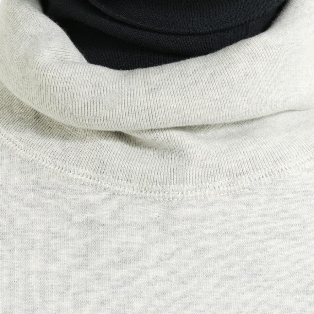 New York Rangers Todd Snyder by Fanatics Relaxed Canadian Fleece Turtleneck - Heather Gray | US 202846137