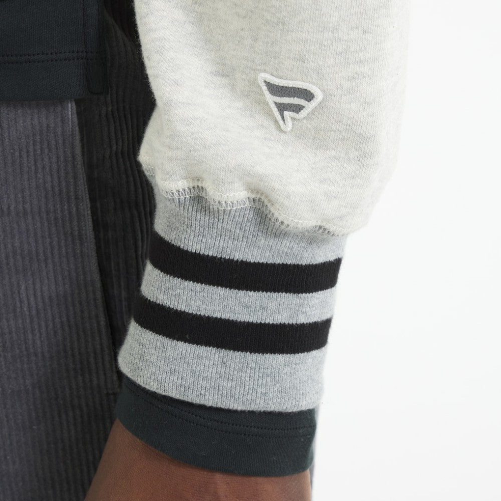 New York Rangers Todd Snyder by Fanatics Relaxed Canadian Fleece Turtleneck - Heather Gray | US 202846137