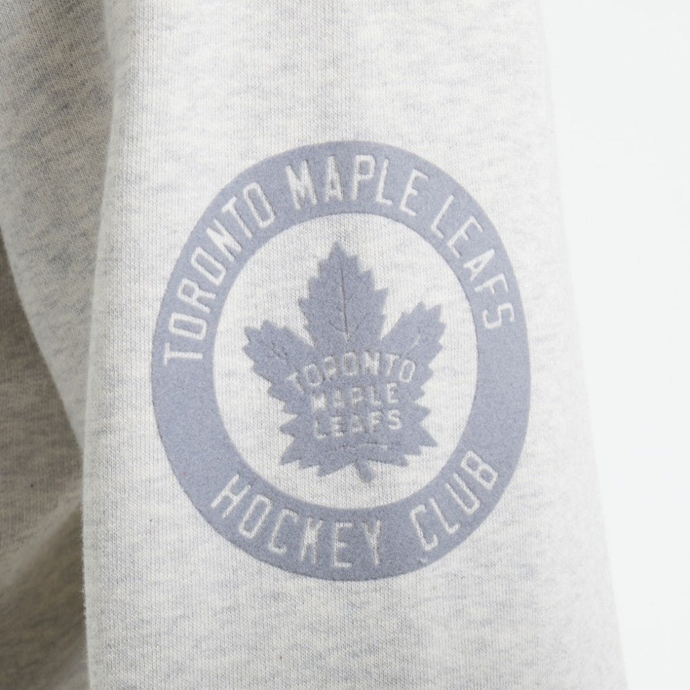 Toronto Maple Leafs Todd Snyder by Fanatics Relaxed Canadian Fleece Turtleneck - Heather Gray | US 202846139
