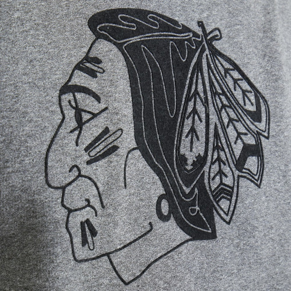 Chicago Blackhawks Todd Snyder by Fanatics Relaxed Canadian Fleece Turtleneck - Dark Heather Gray | US 202846140