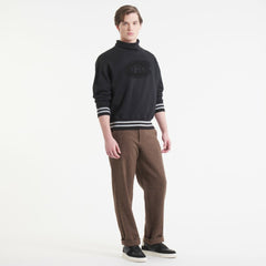 Montreal Canadiens Todd Snyder by Fanatics Relaxed Canadian Fleece Turtleneck - Black | US 202846141
