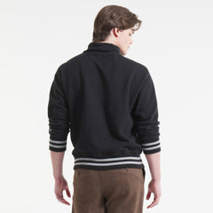 Montreal Canadiens Todd Snyder by Fanatics Relaxed Canadian Fleece Turtleneck - Black | US 202846141