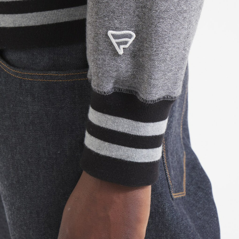 Utah Mammoth Todd Snyder by Fanatics Relaxed Canadian Fleece Turtleneck - Dark Heather Gray | US 202846143