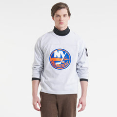 New York Islanders Todd Snyder by Fanatics Heavyweight Football Jersey - Heather Gray | US 202846151