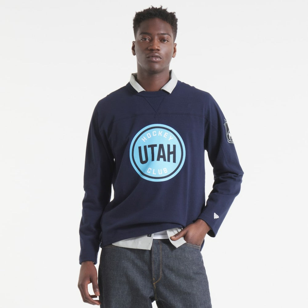 Utah Mammoth Todd Snyder by Fanatics Heavyweight Football Jersey - Navy | US 202846153