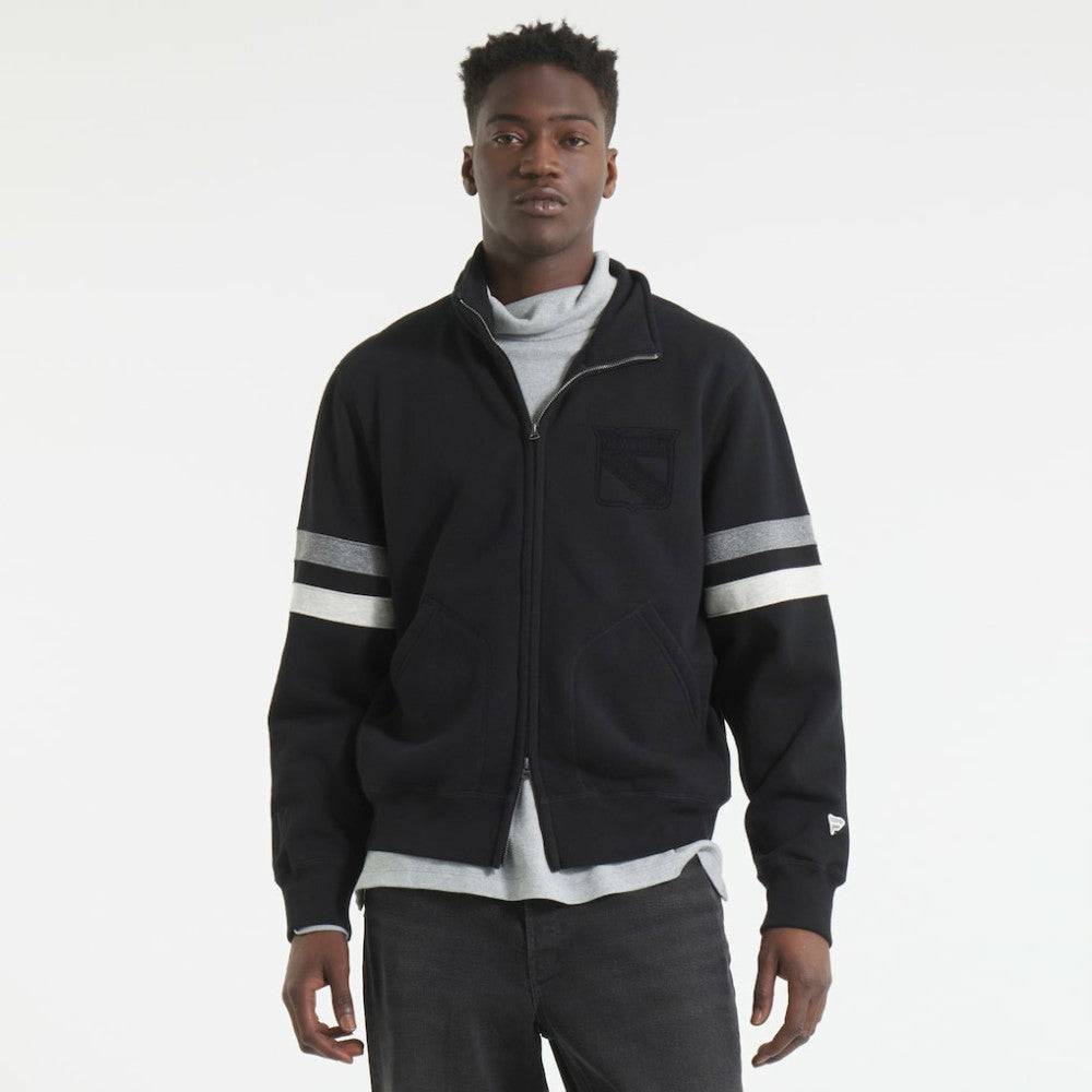 New York Rangers Todd Snyder by Fanatics Full-Zip Fleece - Black | US 202846160