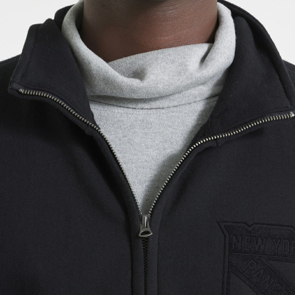 New York Rangers Todd Snyder by Fanatics Full-Zip Fleece - Black | US 202846160