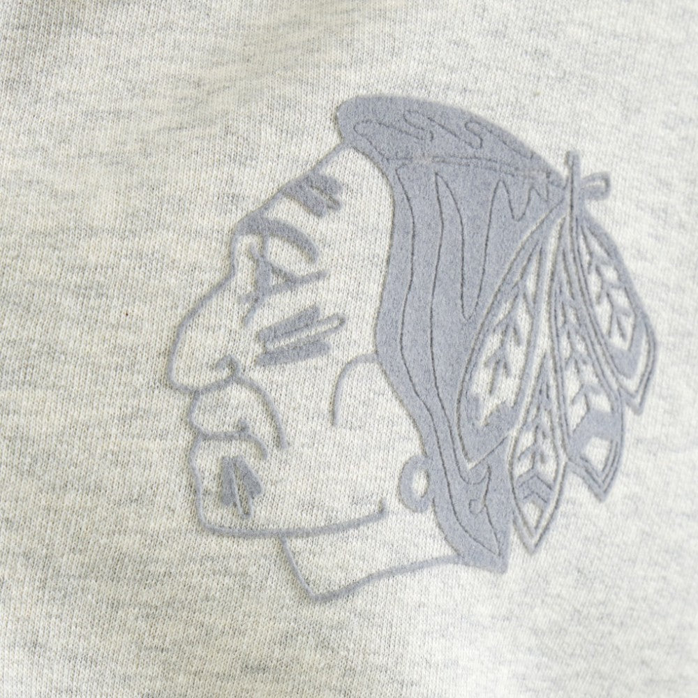 Chicago Blackhawks Todd Snyder by Fanatics Full-Zip Fleece - Heather Gray | US 202846162