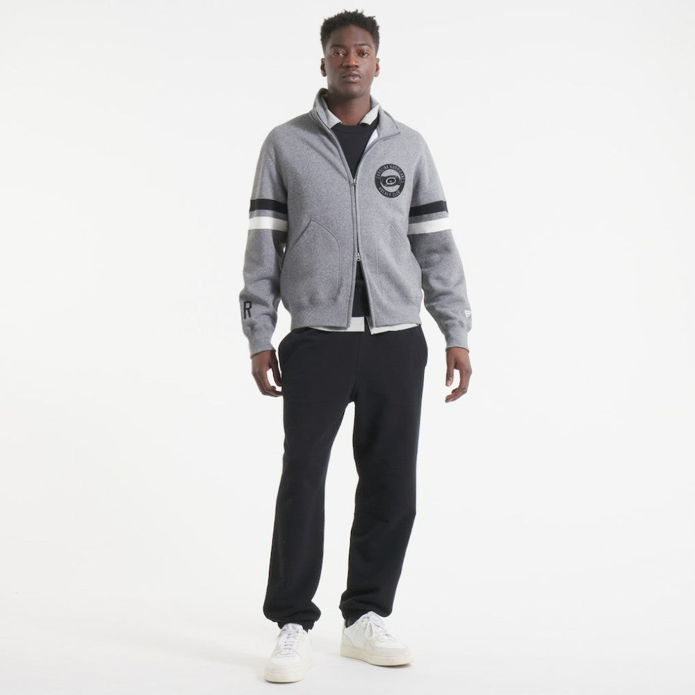 Carolina Hurricanes Todd Snyder by Fanatics Full-Zip Fleece - Dark Heather Gray | US 202846163
