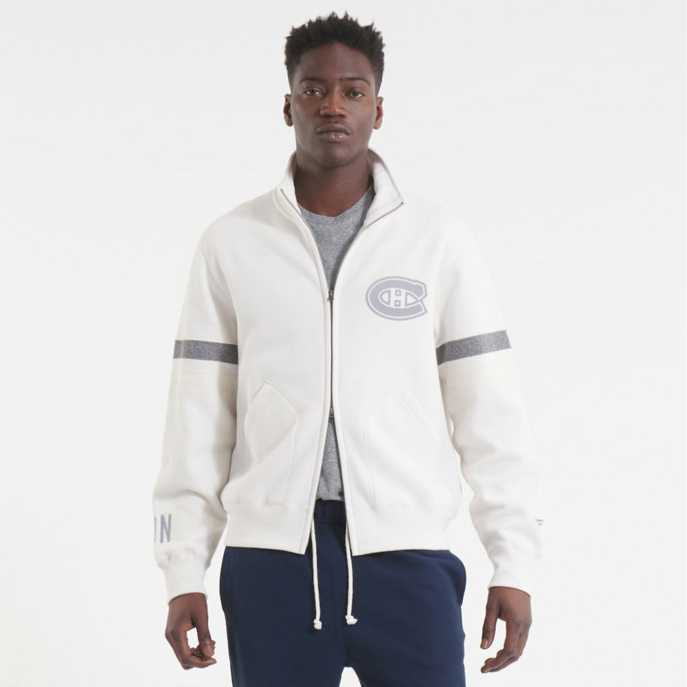 Montreal Canadiens Todd Snyder by Fanatics Full-Zip Fleece - White | US 202846165