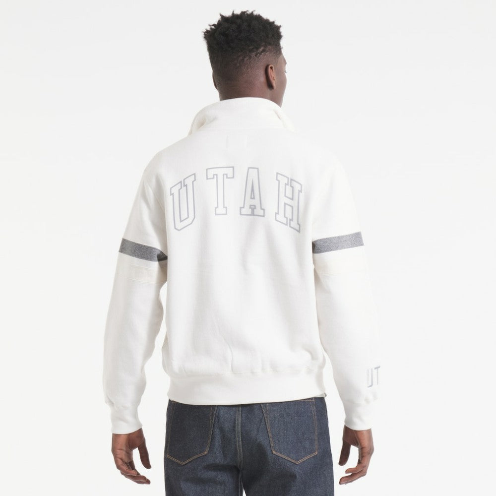 Utah Mammoth Todd Snyder by Fanatics Full-Zip Fleece - White | US 202846166