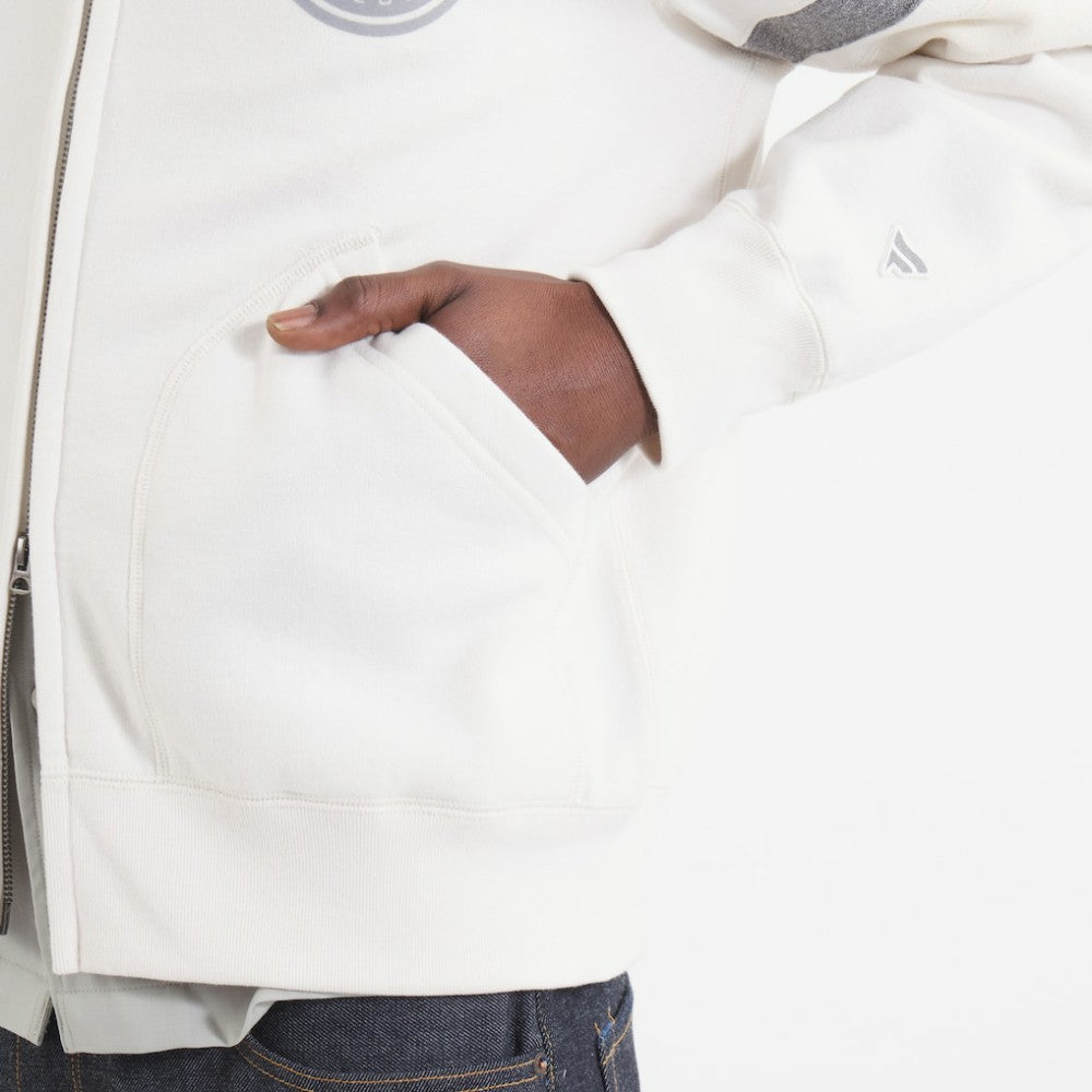 Utah Mammoth Todd Snyder by Fanatics Full-Zip Fleece - White | US 202846166