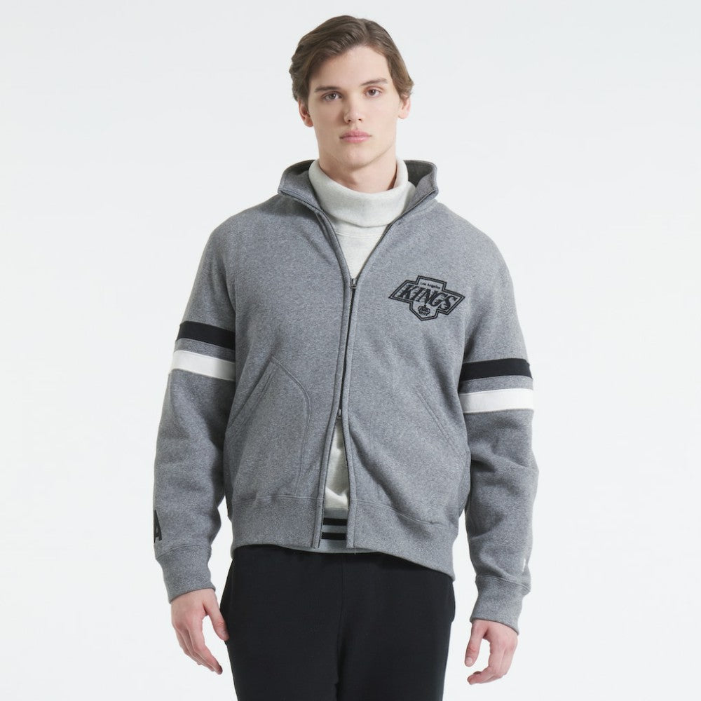 Los Angeles Kings Todd Snyder by Fanatics Full-Zip Fleece - Dark Heather Gray | US 202846167