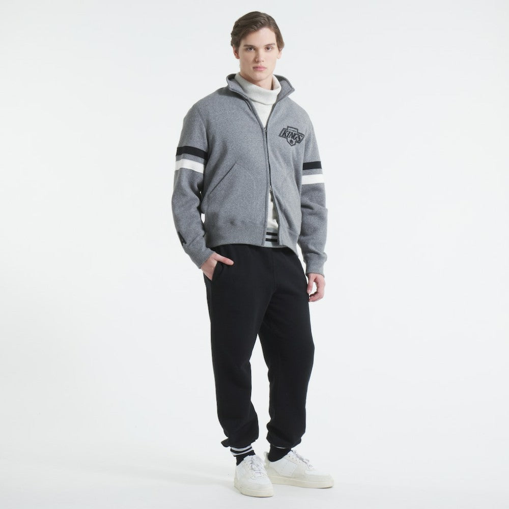 Los Angeles Kings Todd Snyder by Fanatics Full-Zip Fleece - Dark Heather Gray | US 202846167
