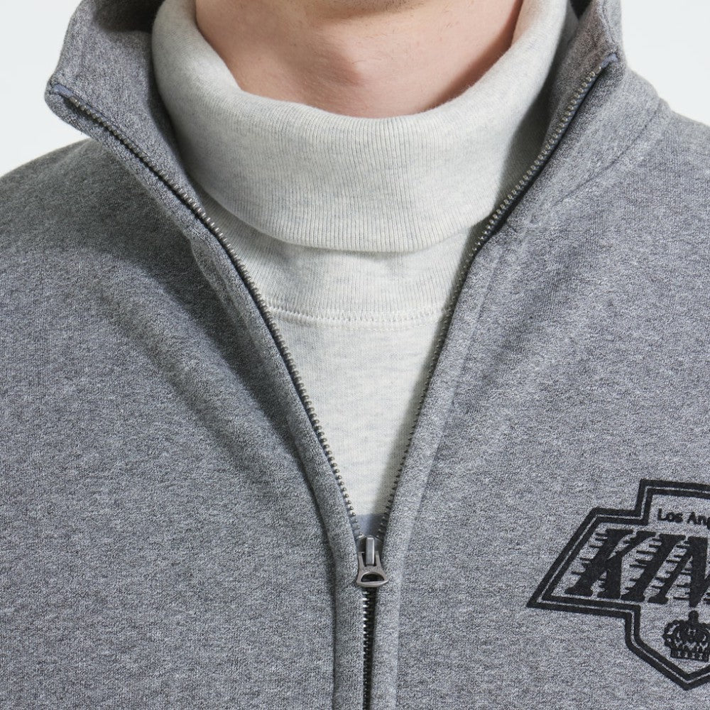 Los Angeles Kings Todd Snyder by Fanatics Full-Zip Fleece - Dark Heather Gray | US 202846167