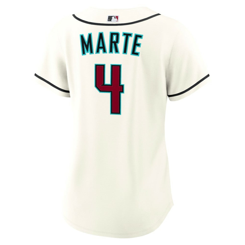 Ketel Marte Arizona Diamondbacks Nike Women's Home Replica Jersey - Cream Jerseys
