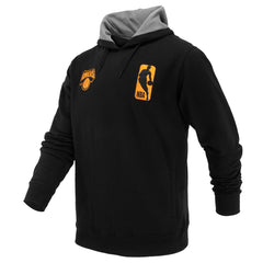 New York Knicks FISLL Unisex Logoman Shadow Collection Pullover Hoodie Black