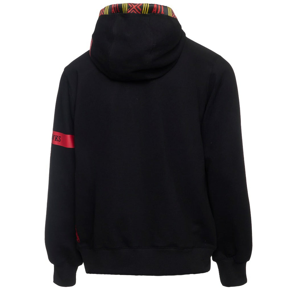 Atlanta Hawks NBA x Two Hype Culture & Hoops Collection Premium Pullover Hoodie - Black