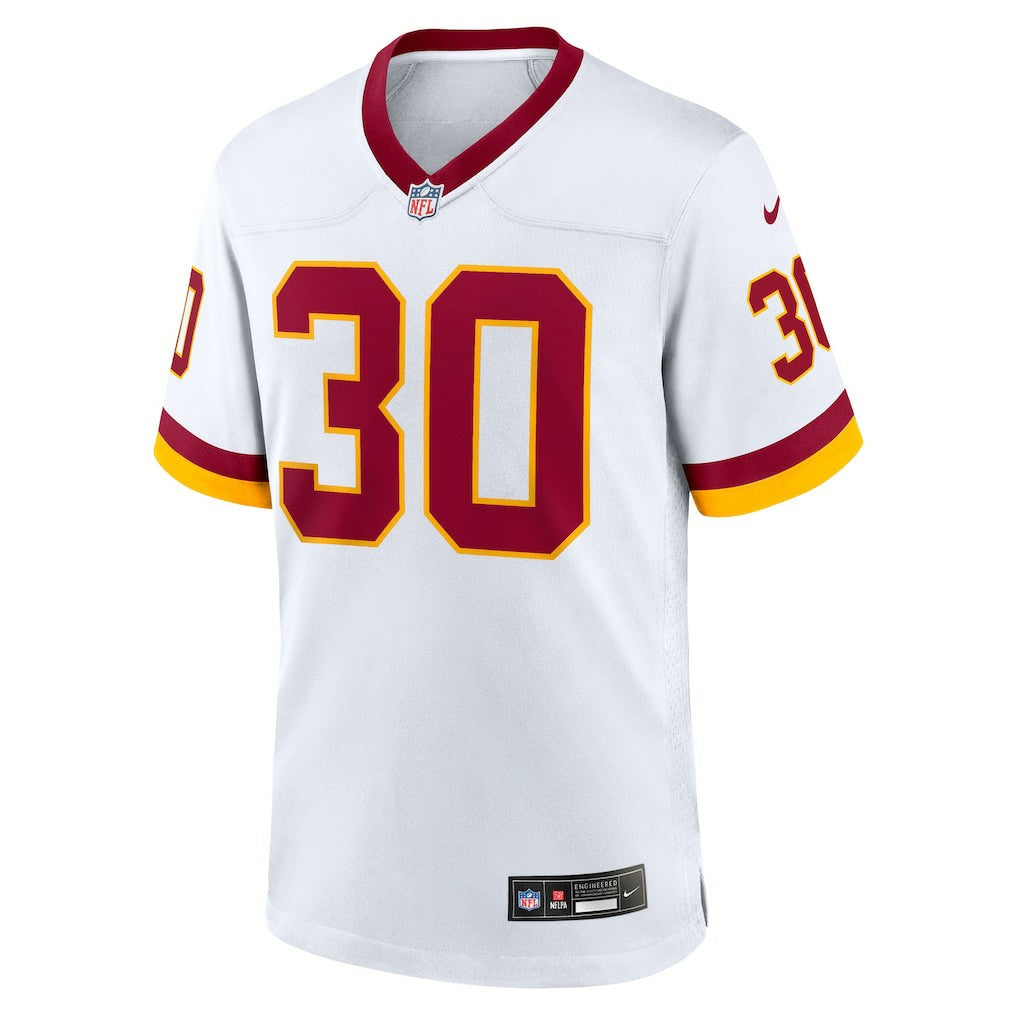 Austin Ekeler Washington Commanders Game Super Bowl Era Jersey - White Jerseys