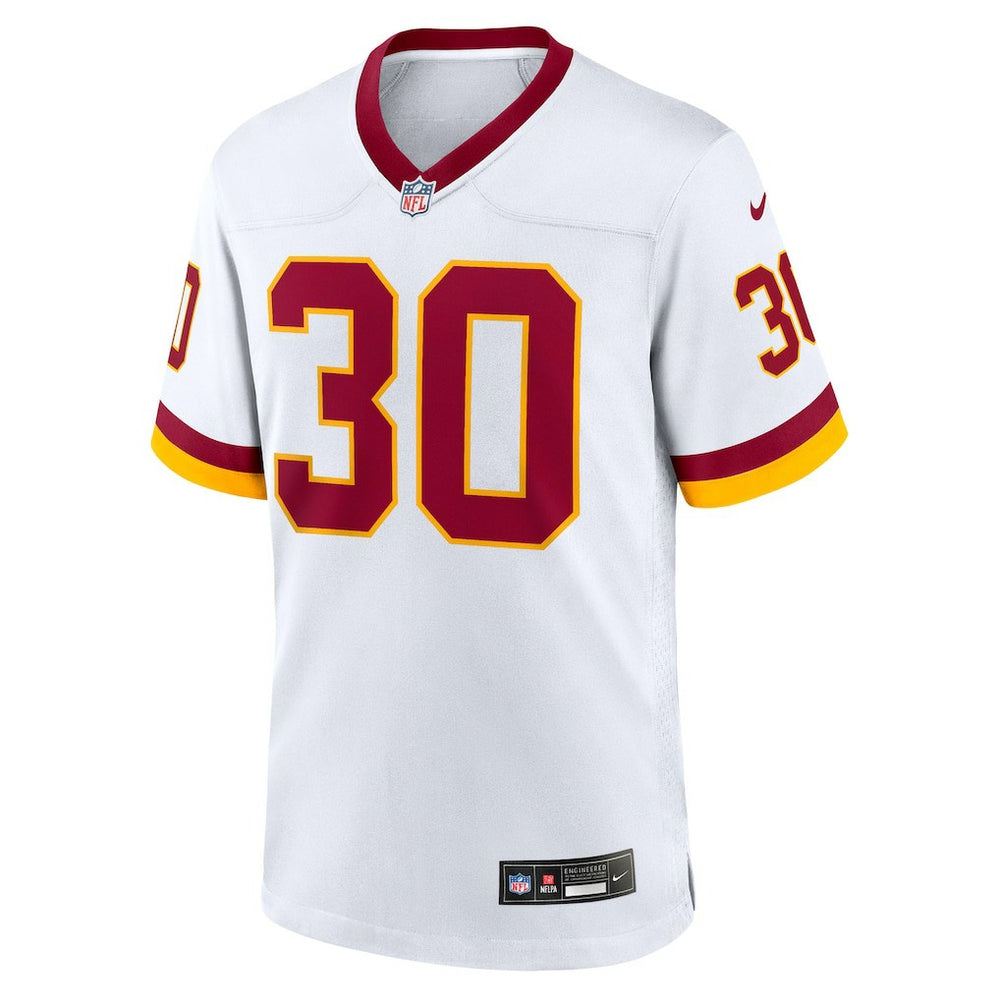 Austin Ekeler Washington Commanders Game Super Bowl Era Jersey - White Jerseys