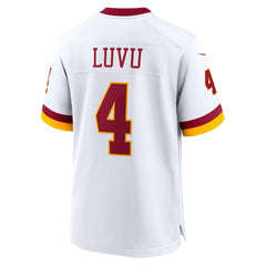 Frankie Luvu Washington Commanders Game Super Bowl Era Jersey - White Jerseys